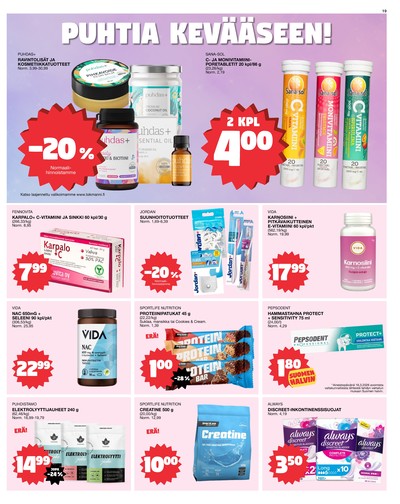 Tokmanni tarjouslehti viikolta 14 sivu 19