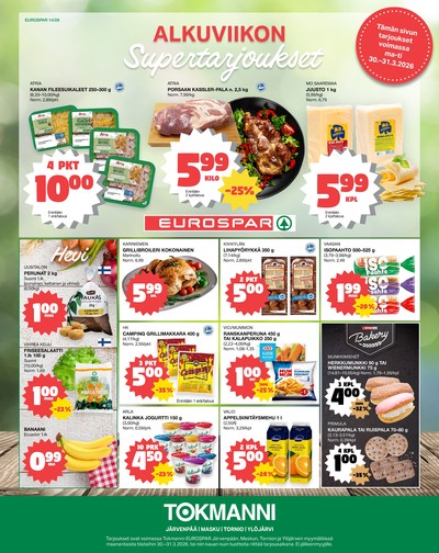 Tokmanni tarjouslehti viikolta 14 sivu 1