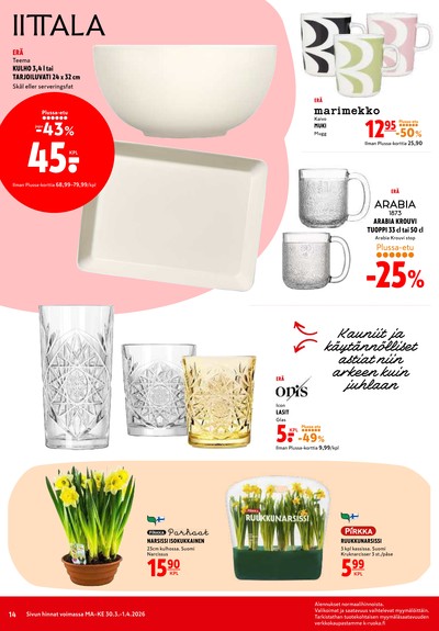 K-Citymarket tarjouslehti viikolta 14 sivu 14