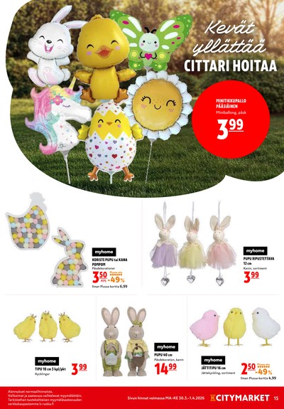 K-Citymarket tarjouslehti viikolta 14 sivu 15
