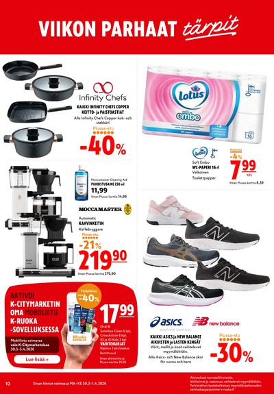 K-Citymarket tarjouslehti viikolta 14 sivu 10