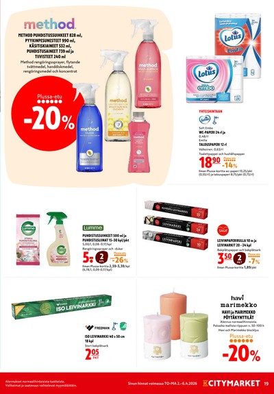 K-Citymarket tarjouslehti viikolta 14 sivu 19