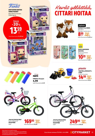 K-Citymarket tarjouslehti viikolta 14 sivu 17