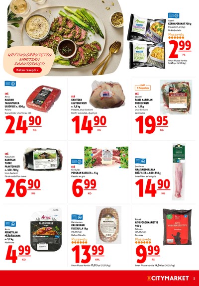 K-Citymarket tarjouslehti viikolta 14 sivu 5
