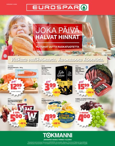 Tokmanni tarjouslehti viikolta 14 sivu 1