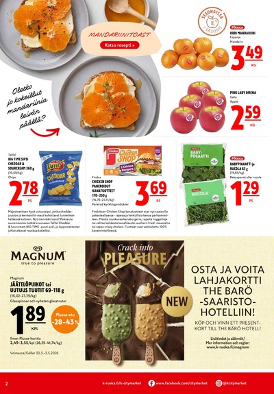 K-Citymarket tarjouslehti viikolta 15 sivu 2