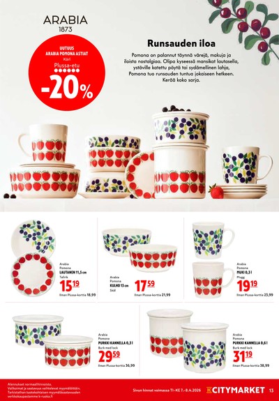 K-Citymarket tarjouslehti viikolta 15 sivu 13