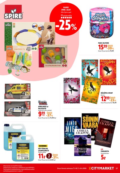 K-Citymarket tarjouslehti viikolta 15 sivu 17