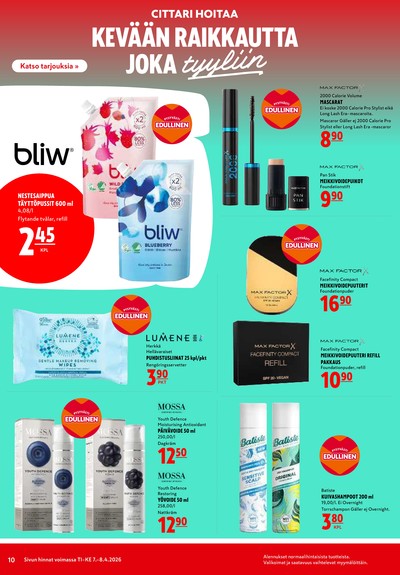 K-Citymarket tarjouslehti viikolta 15 sivu 10