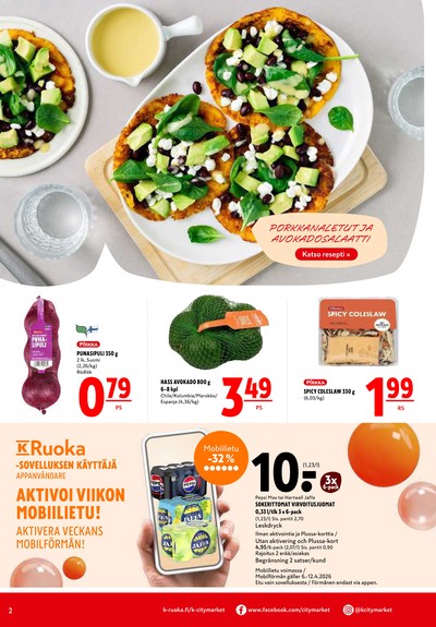 K-Citymarket tarjouslehti viikolta 15 sivu 2