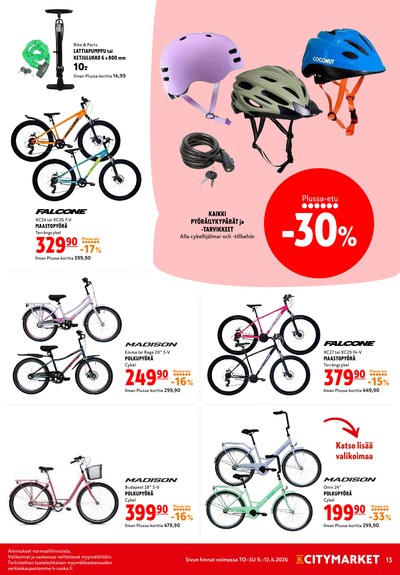 K-Citymarket tarjouslehti viikolta 15 sivu 13