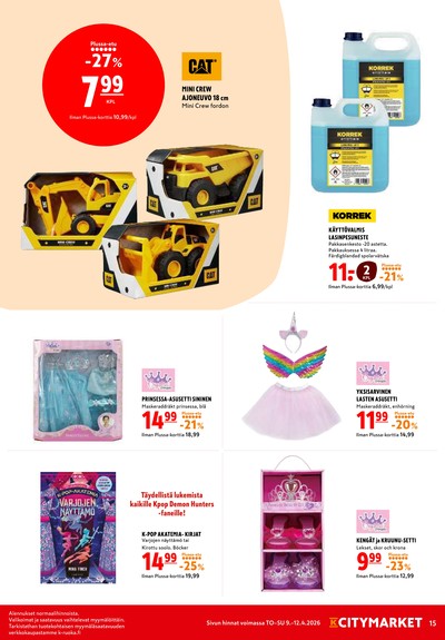 K-Citymarket tarjouslehti viikolta 15 sivu 15