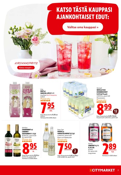 K-Citymarket tarjouslehti viikolta 15 sivu 7