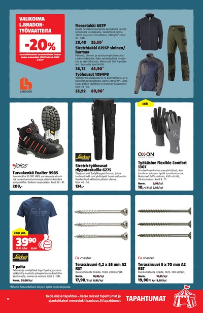 Bauhaus tarjouslehti viikolta 16 sivu 17