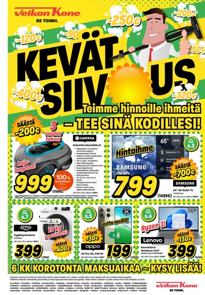 Veikon Kone tarjouslehti viikolta 16 sivu 1