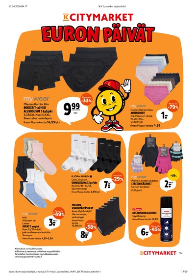 K-Citymarket tarjouslehti viikolta 16 sivu 15