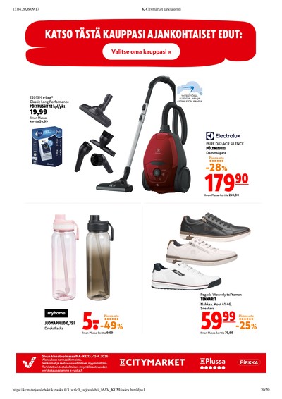 K-Citymarket tarjouslehti viikolta 16 sivu 20