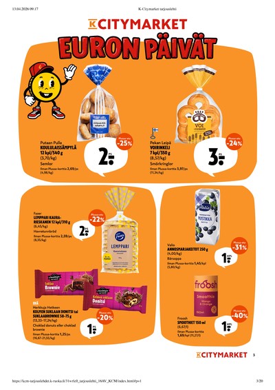 K-Citymarket tarjouslehti viikolta 16 sivu 3