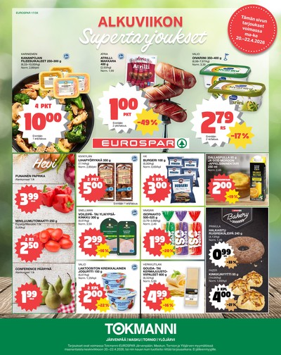 Tokmanni tarjouslehti viikolta 17 sivu 1