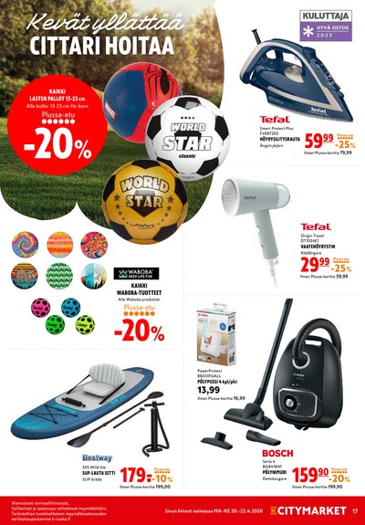 K-Citymarket tarjouslehti viikolta 17 sivu 17