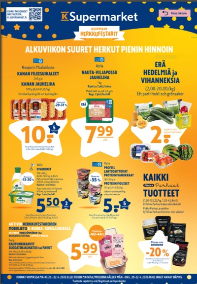K-Supermarket tarjouslehti viikolta 17 sivu 1