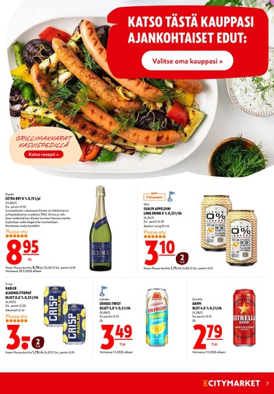K-Citymarket tarjouslehti viikolta 17 sivu 7