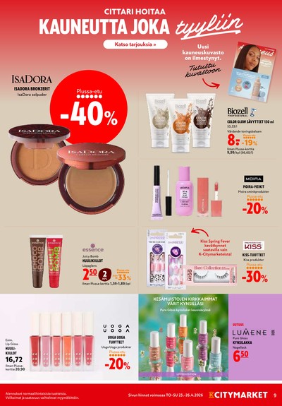 K-Citymarket tarjouslehti viikolta 17 sivu 9