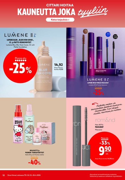 K-Citymarket tarjouslehti viikolta 17 sivu 10