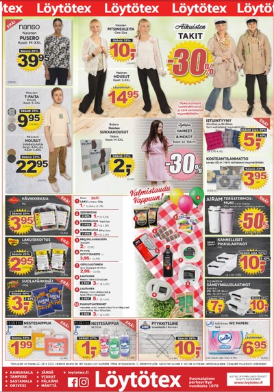 Löytötex tarjouslehti viikolta 17 sivu 1