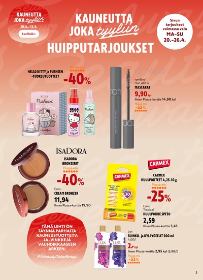 K-Citymarket tarjouslehti viikolta 18 sivu 3