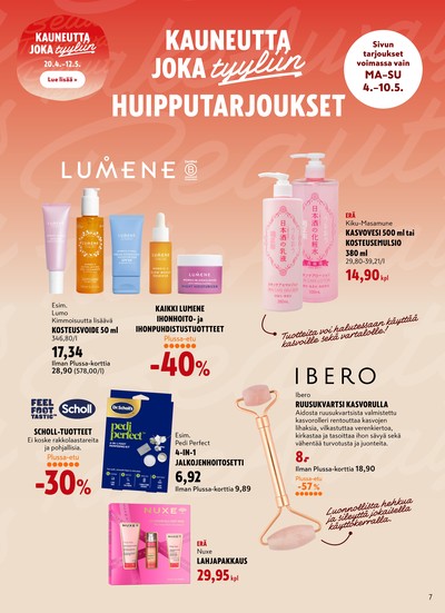 K-Citymarket tarjouslehti viikolta 18 sivu 7