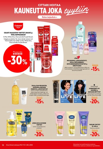 K-Citymarket tarjouslehti viikolta 18 sivu 10