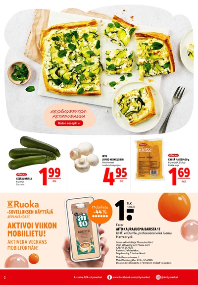 K-Citymarket tarjouslehti viikolta 18 sivu 2