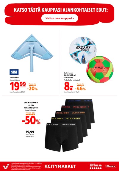 K-Citymarket tarjouslehti viikolta 18 sivu 20