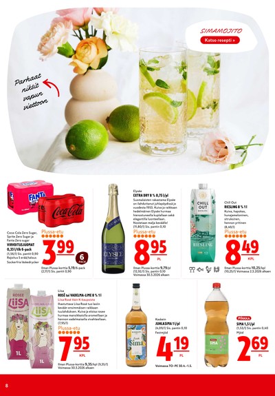 K-Citymarket tarjouslehti viikolta 18 sivu 8