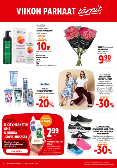 K-Citymarket tarjouslehti viikolta 18 sivu 10