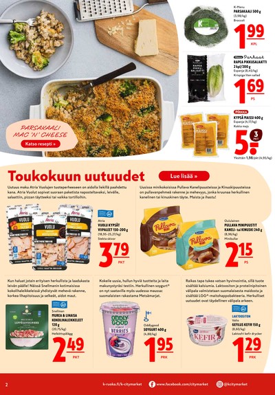 K-Citymarket tarjouslehti viikolta 19 sivu 2