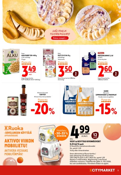 K-Citymarket tarjouslehti viikolta 19 sivu 5