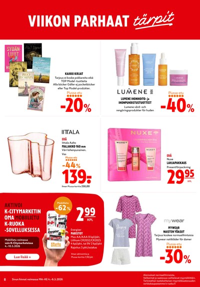 K-Citymarket tarjouslehti viikolta 19 sivu 8
