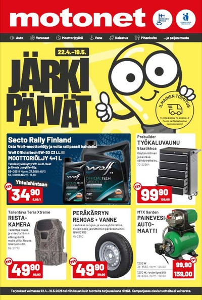 Motonet tarjouslehti viikolta 19 sivu 1