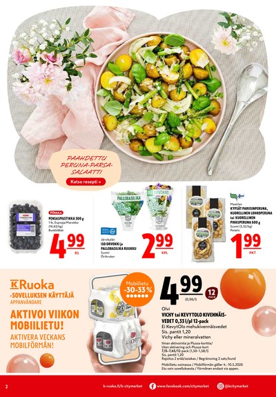 K-Citymarket tarjouslehti viikolta 19 sivu 2