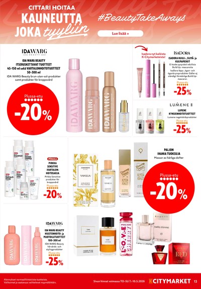 K-Citymarket tarjouslehti viikolta 19 sivu 13