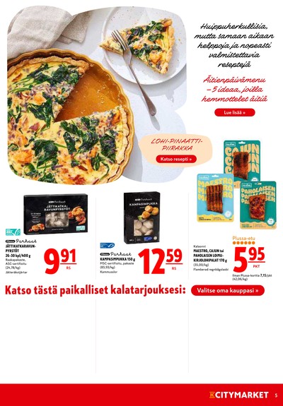 K-Citymarket tarjouslehti viikolta 19 sivu 5