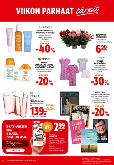 K-Citymarket tarjouslehti viikolta 19 sivu 10