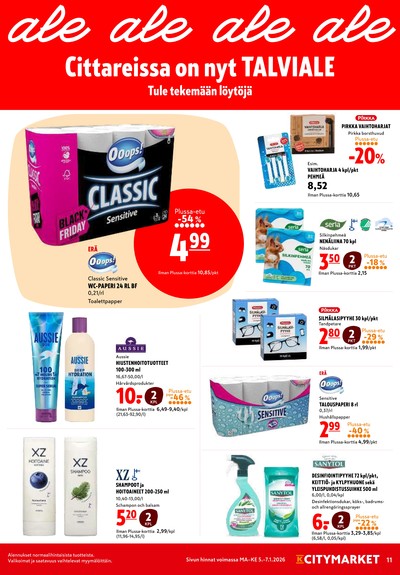 K-Citymarket tarjouslehti viikolta 2 sivu 11