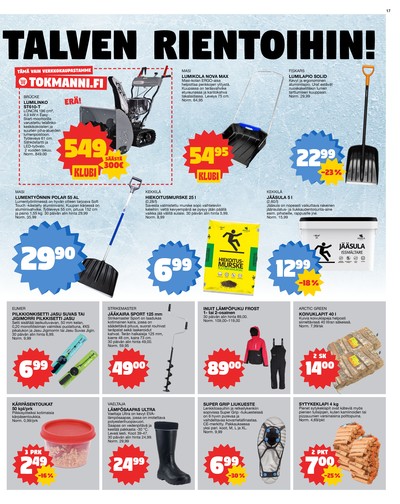Tokmanni tarjouslehti viikolta 2 sivu 17