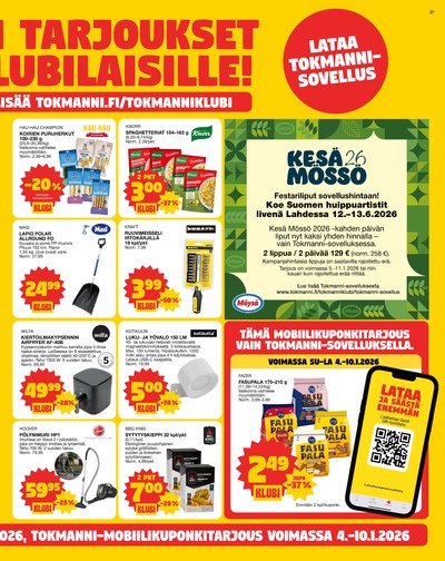 Tokmanni tarjouslehti viikolta 2 sivu 21