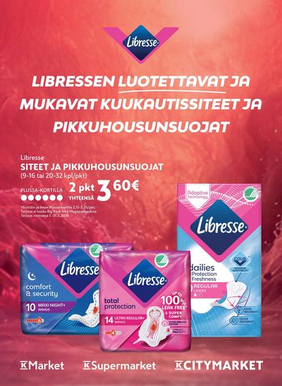 K-Market tarjouslehti. Voimassa: 01/05/26 - 31/05/26