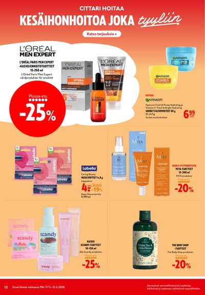 K-Citymarket tarjouslehti viikolta 20 sivu 10