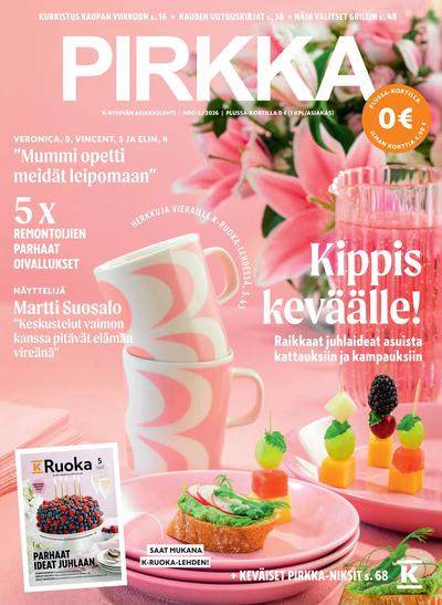 Pirkka tarjouslehti. Voimassa: 06/05/26 - 09/06/26